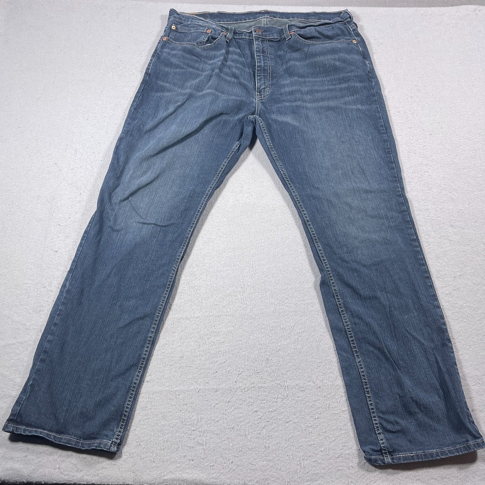 Levi 559 Jeans Men 38x34 Relaxed Straight Blue Denim Pants Workwear Casual